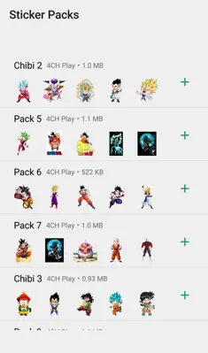 Dragon Ball Stickers - WAStickerApps android App screenshot 2